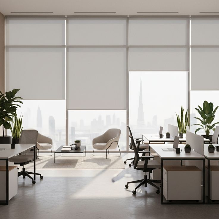 Best Window Treatments for Offices and Commercial Spaces