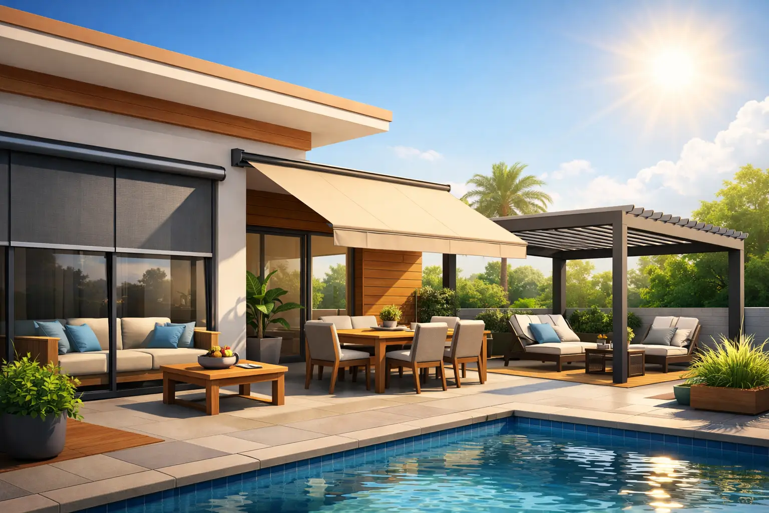 Best Exterior Shades for Patio Sun