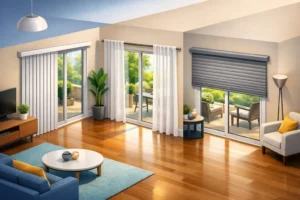 Best Window Treatments for Sliding Glass Doors