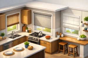Best Shades for Kitchen Windows for Every Layout
