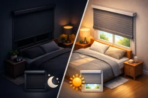 Blackout Shades vs Room Darkening Compared