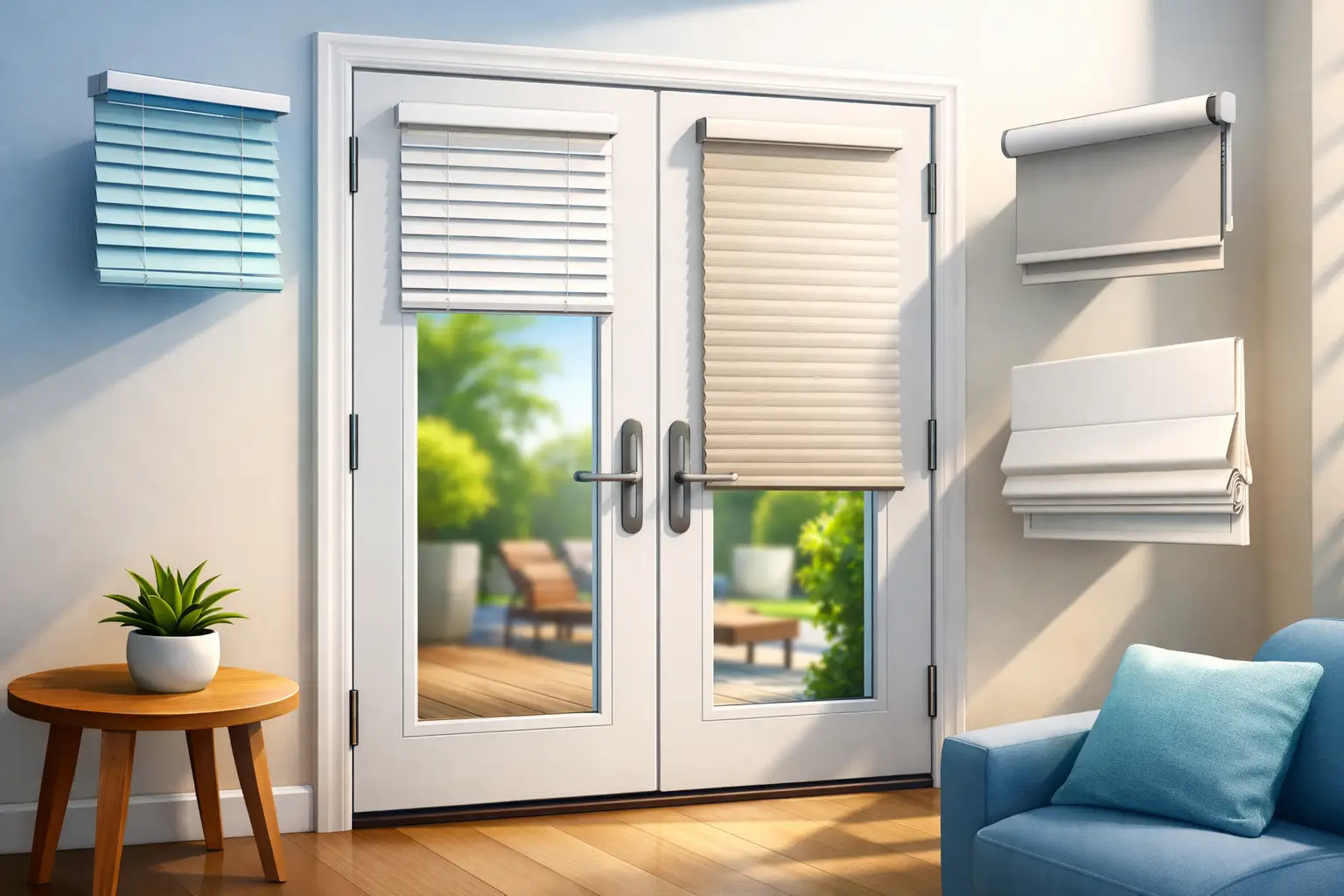Custom Blinds for French Doors That Fit