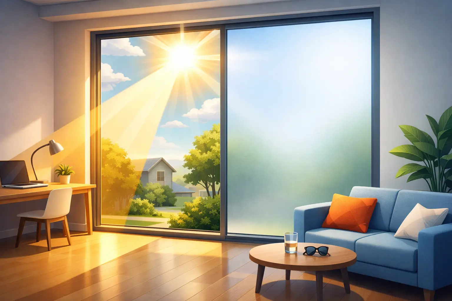 How to Reduce Window Glare Without Losing Light