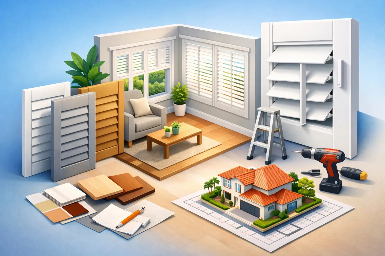 Custom Plantation Shutters Buying Guide for Homes