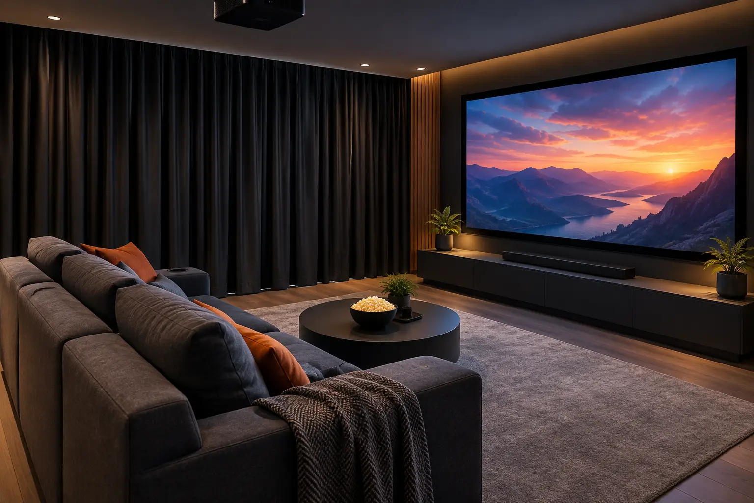 Blackout Drapery for Media Rooms That Performs
