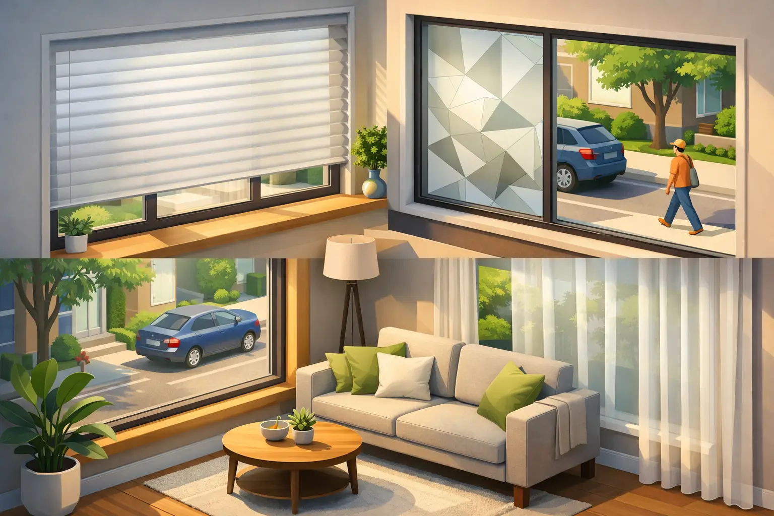 Privacy Solutions for Street Facing Windows