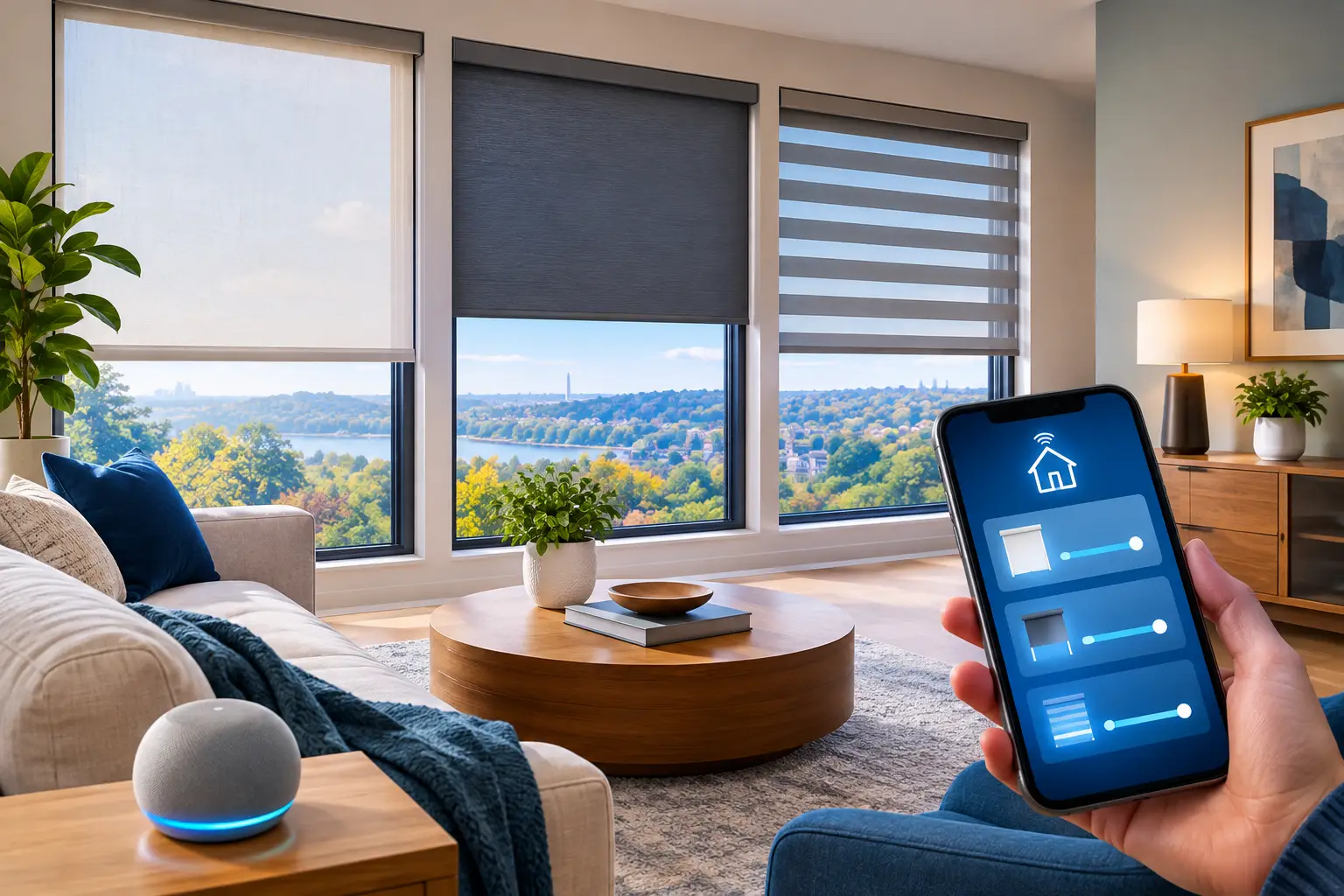 Smart Home Shade Trends for Northern Virginia