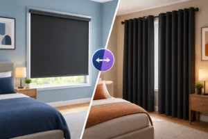 Blackout Shades vs Blackout Curtains: Which Fits?