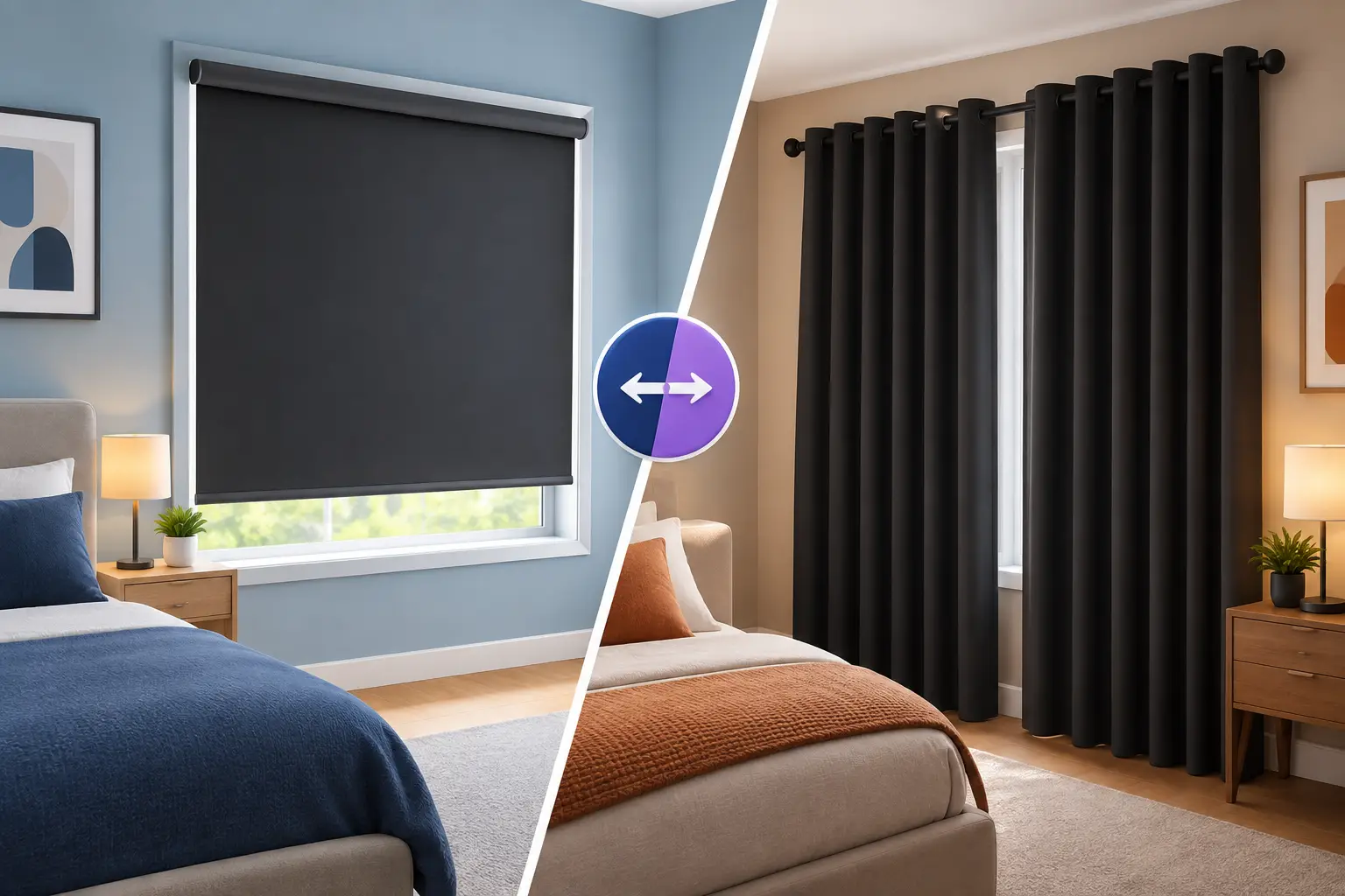 Blackout Shades vs Blackout Curtains: Which Fits?