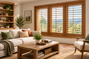 Wood Shutters That Make a Home Feel Finished